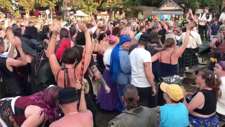 2017 Minnesota Renaissance Festival Drum Jam with Drum Maestro mick laBriola